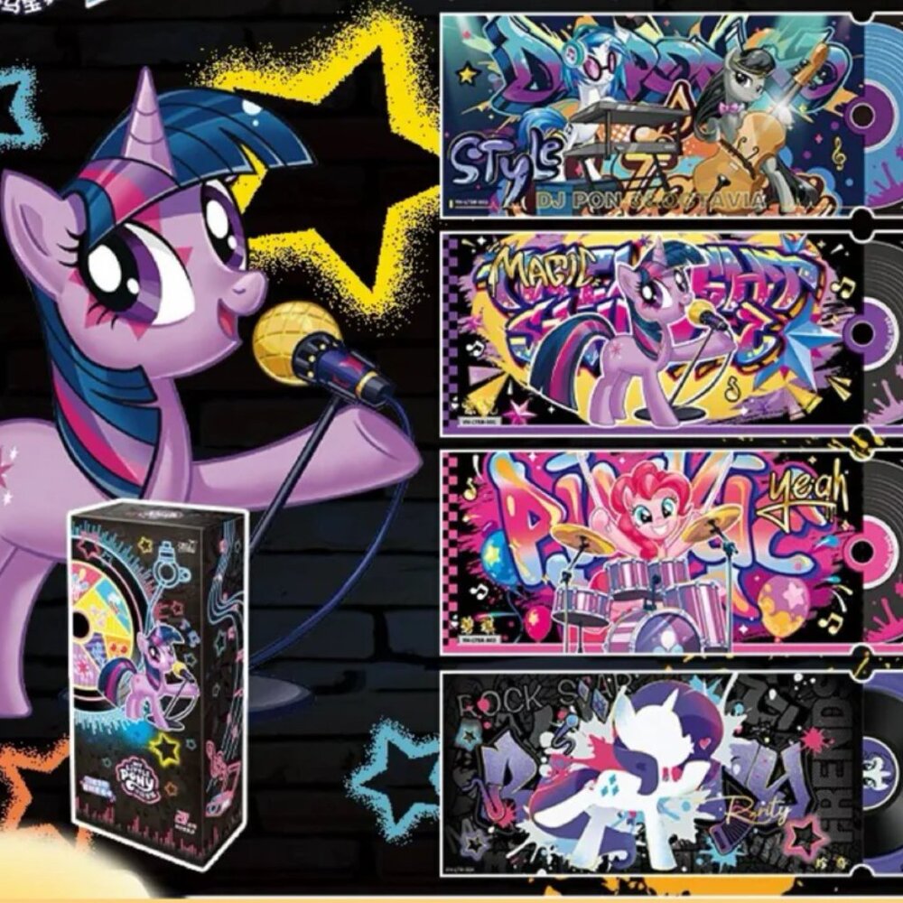 Kayou MLP Shining Note – Holographic Ticket Cards – Full Box 6 Packs